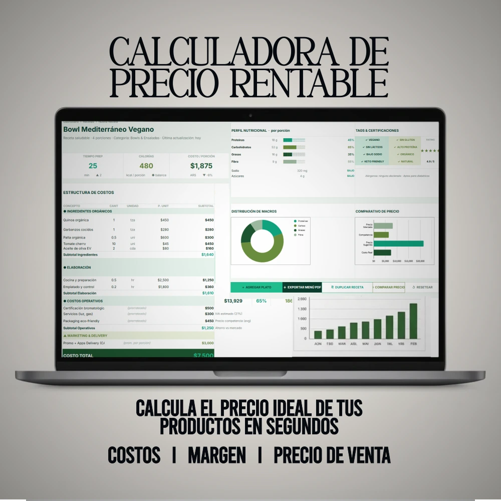 PLANILLA PRO — vista del producto